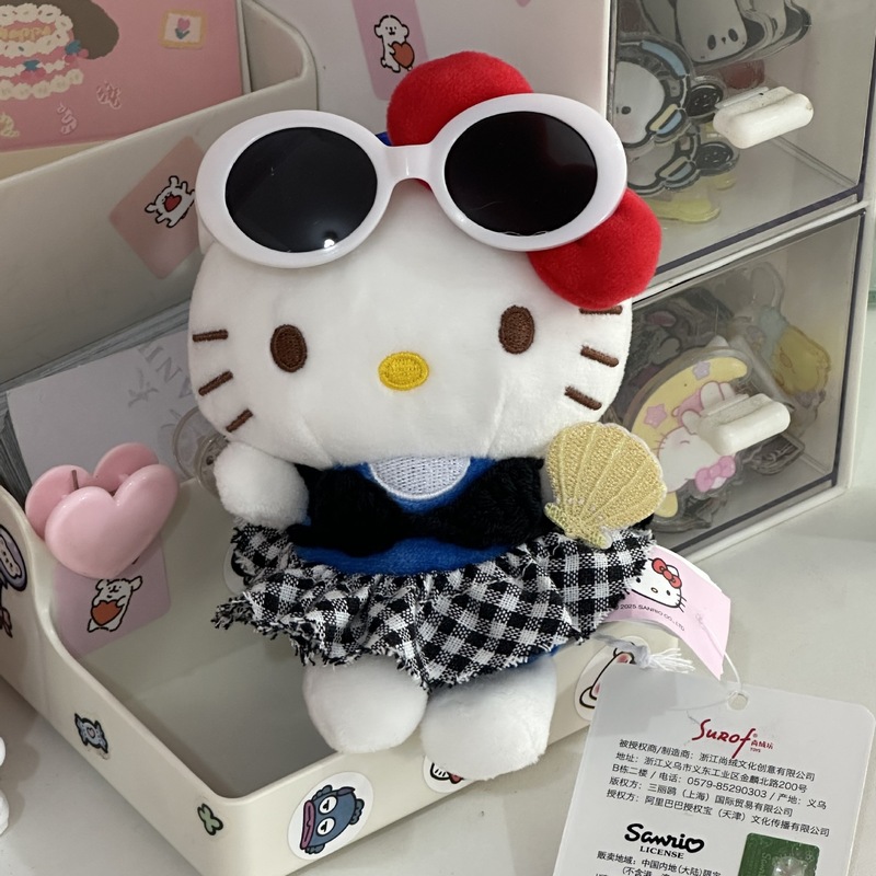 ハローキティバッグペンダントリトルシェフシリーズハローキティ人形ペンダントかわいい漫画人形キーホルダー|undefined