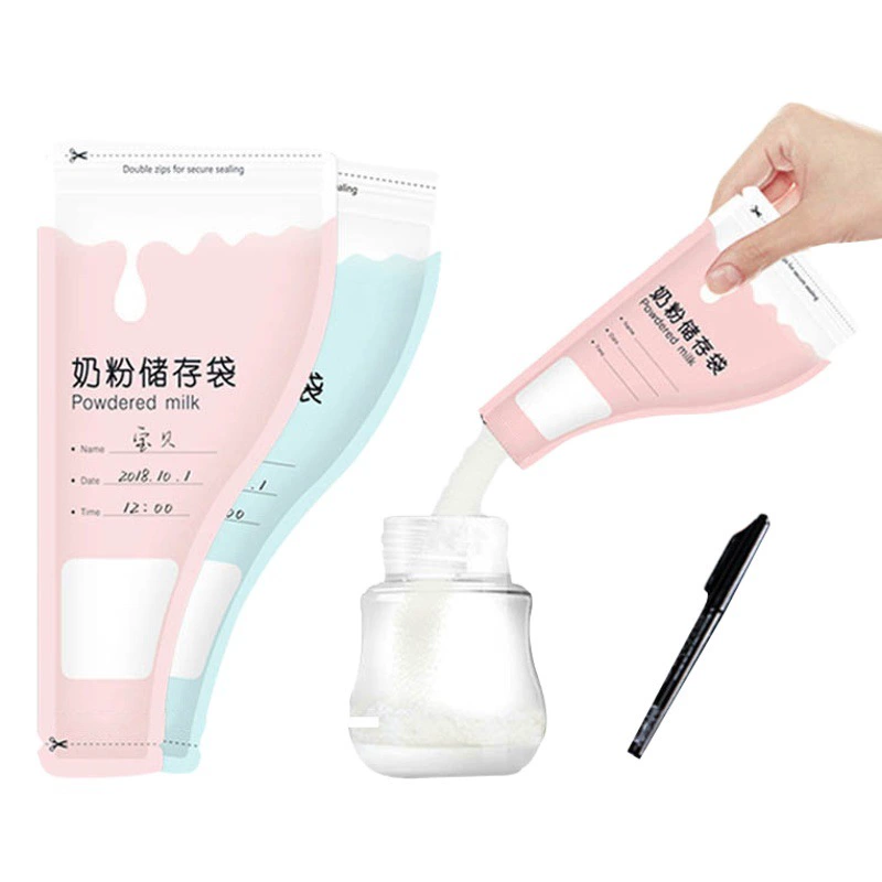 Сумка для сухого молока Одноразовая сумка для хранения сухого молока Портативная сумка Сумка для сухого молока Упаковочная сумка для свежего хранения 30 штук