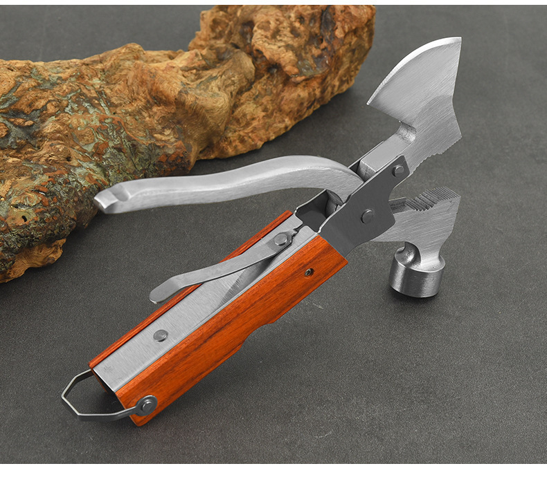 Car multifunctional cone safety hammer mini safety life-saving broken window claw hammer car escape tool axe hammer