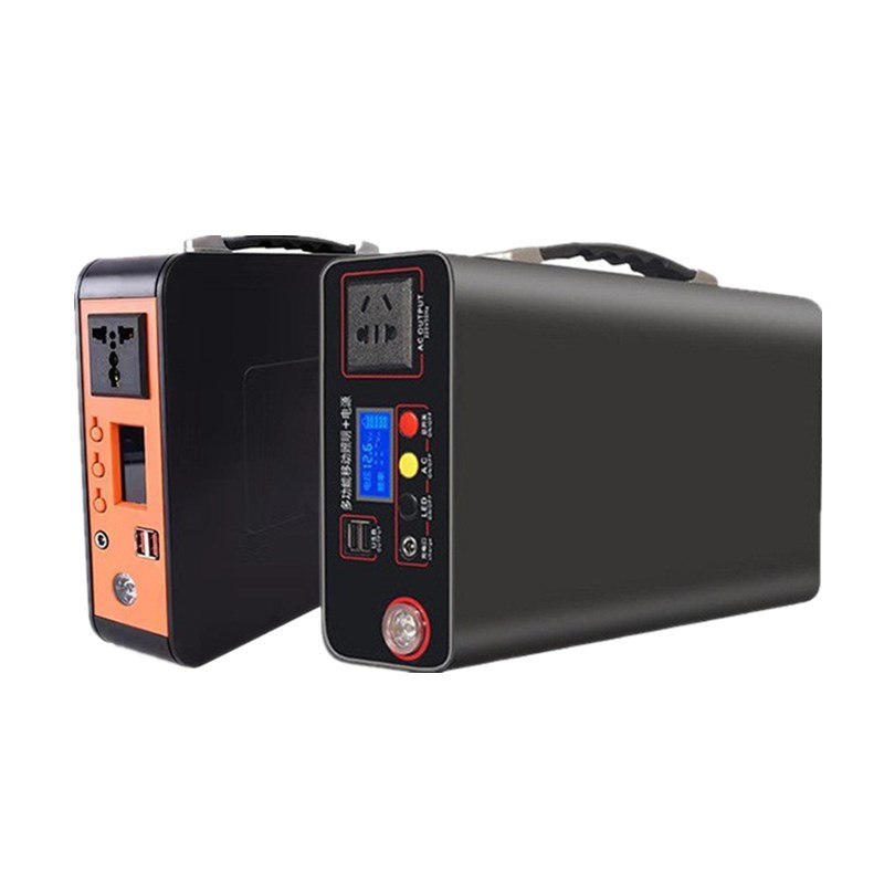 Kit de fuente de alimentación de almacenamiento de energía portátil para exteriores Sistema de generación de energía solar fotovoltaica doméstica Fuente de alimentación de almacenamiento de energía Fábrica de carcasa