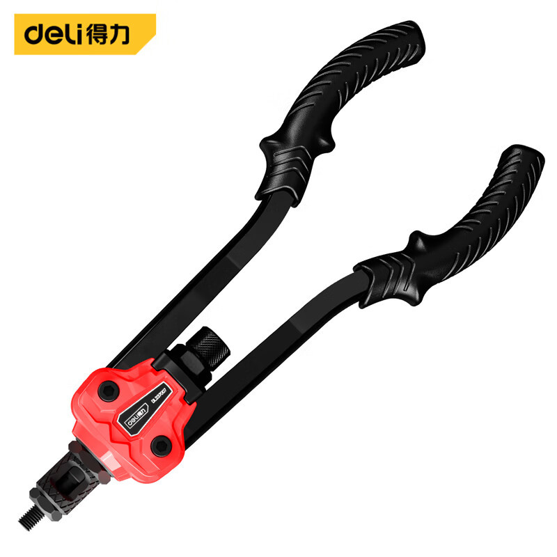 得力工具 双把铆钉枪工业级抽芯枪卯钉枪拉铆枪 省力铆螺母枪套装
