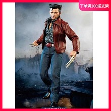 现货1/6兵人 金刚狼5.0 鞋子衬衣皮衣衣服裤子头雕 狼爪配件 非HT