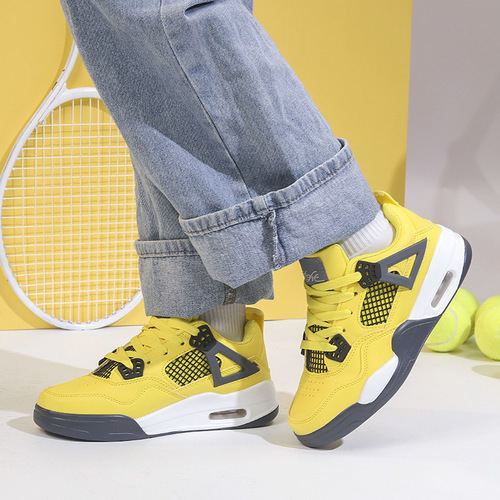【Best Selling】2025 Spring and Autumn New Men and Women Couple Air Cushion Shoes, National Trend Hong Kong Style, Versatile, Height Increasing, Durable