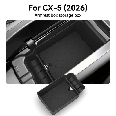 Suitable for 26 models of Mazda CX-5 armrest box storage box CX5 central console storage car-specific modification accessories (Car storage bag/box) - 26-models-of-mazda-cx-5-armrest-storage-boxes