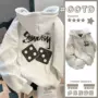 美式连帽宽松新款卫衣