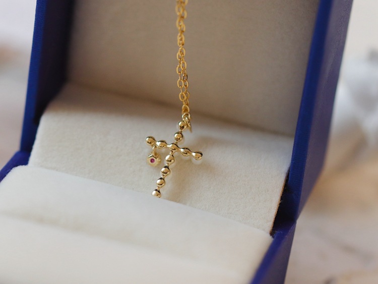 925 Sterling Silver Pearl Zircon Cable Chain Inlay Cross Pendant Necklace display picture 2