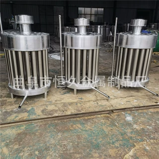 甑锅冷却器酿酒设备 定制不锈钢酒容器 纯粮小酒坊酿酒设备冷却器