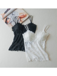 E 28361 Lace Straps Bandeau Bra Top �ٽz�������� ���l