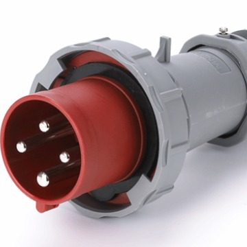 工业插头 MN6402 63A 3P+PE IP67 防水工业插头