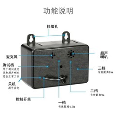 Amazon クロスボーダー超音波屋外無駄吠え防止装置ポータブル犬訓練装置犬撃退装置 CSB19