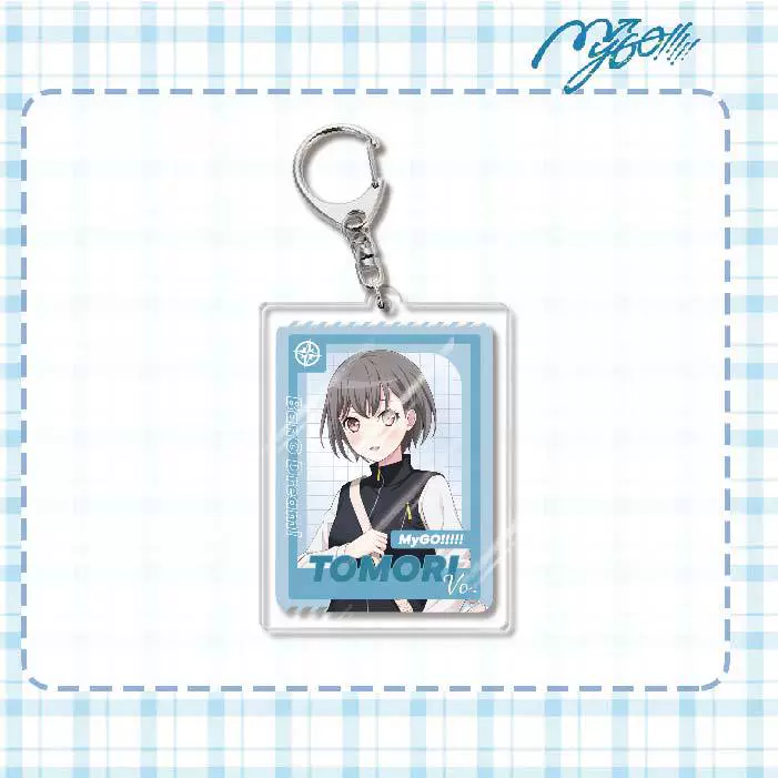 Двумерный акриловый брелок BangDream MYGO! Подвеска HD декор, подарок