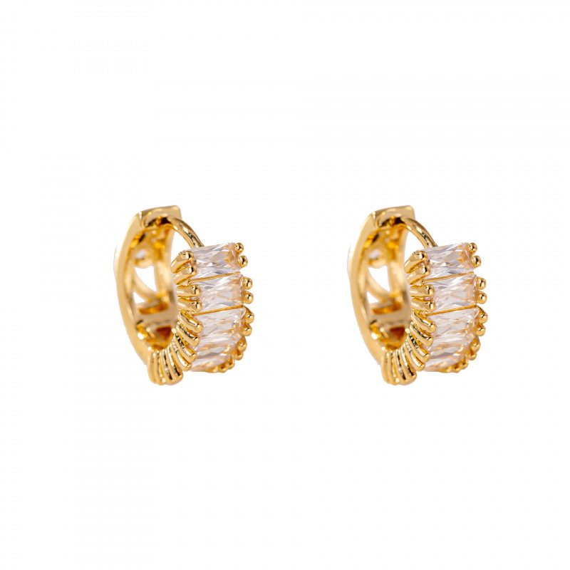 Long Zircon Marquise Drop Earrings Elegant Light Luxury Jewellery_voghion.com