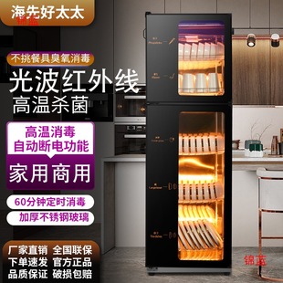 Disinfection Vertical Cupboard Haixian Desktop Commercial Drying Desktop High Temperature Haotaitai Tableware Disinfection Cabinet Household Small