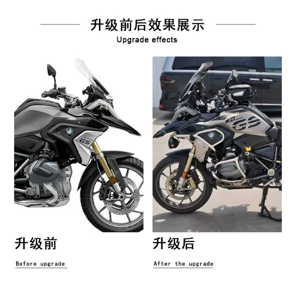 Suitable for BMW R1200GS modification: crash bars, fuel tank protection, engine upper and lower bumper protection accessories