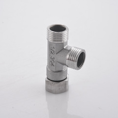 Stainless steel joint inner wire direct inner and outer wire to wire tee elbow 6 minutes to 4 minutes variable diameter water heating pipe accessories