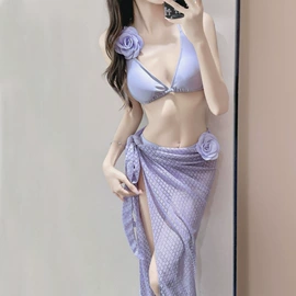 比基尼;连体泳衣;三件套泳装