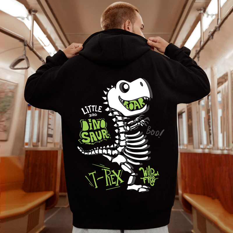 Men's Hoodie Men's Fleece Pullover Comfortable Printed Casual_voghion.com