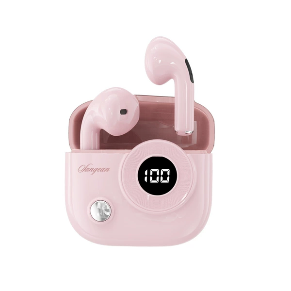Girls' Pink [Golden Code Sound Quality, Noise Reduction 5.4 Core] Music/Game Low Latency