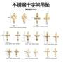 法式跨境复古不锈钢项链