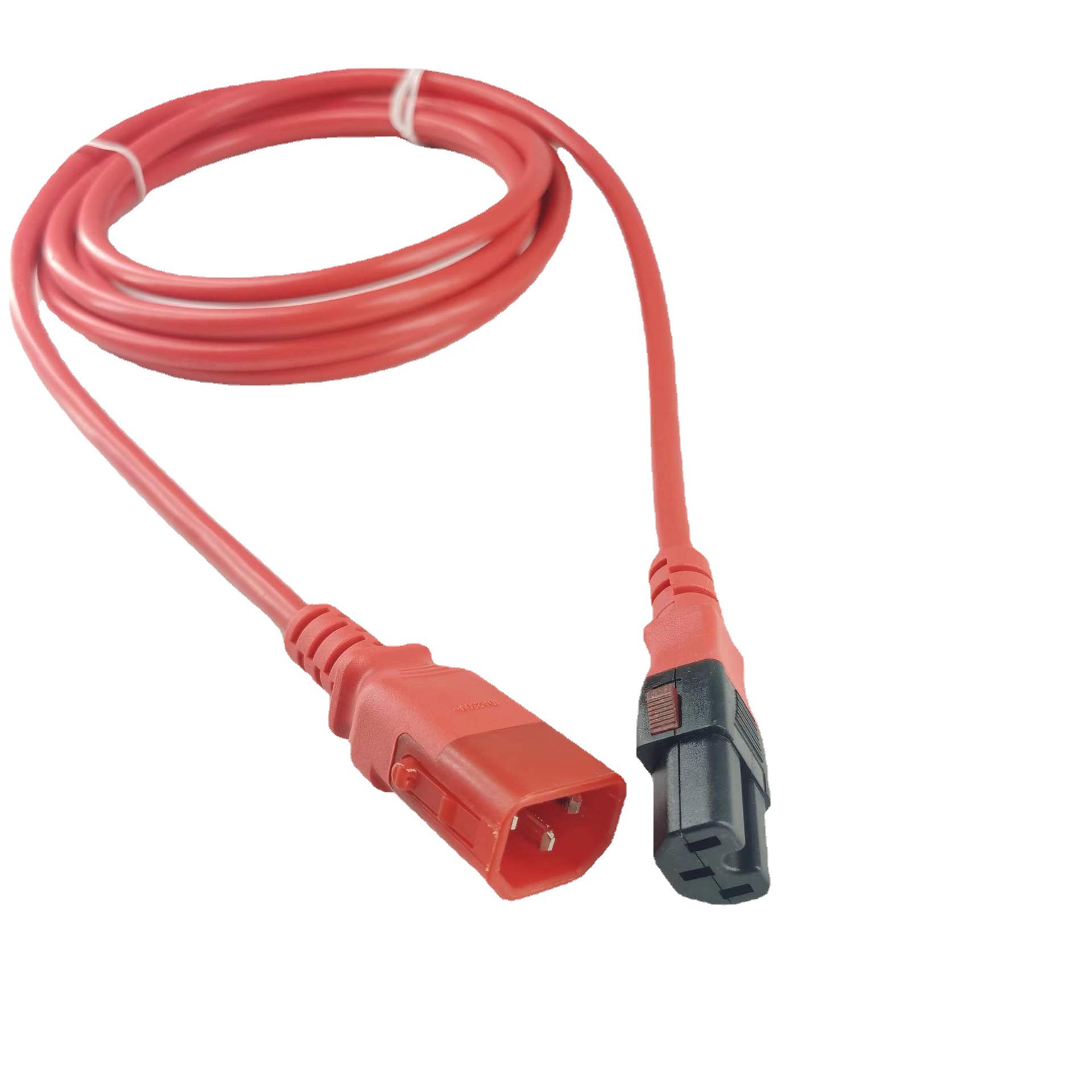 厂家供应品字公转母延长线c14转c15电源线电动车充电线电饭煲线