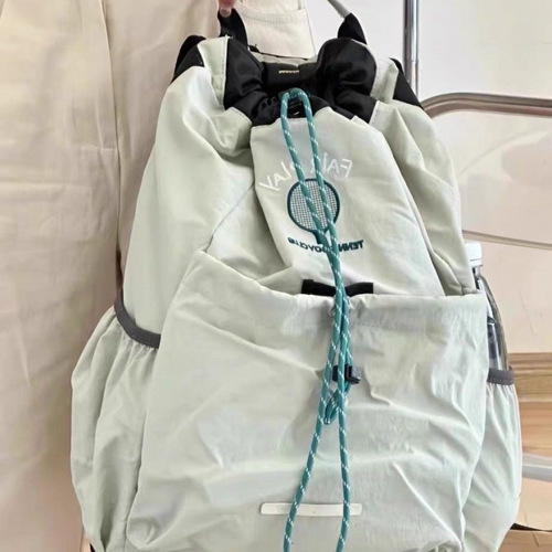 Korean Version New Badminton Backpack for Men and Women, Lightweight Hiking, Leisure Cycling, Sports Travel Backpack, Tennis Backpack