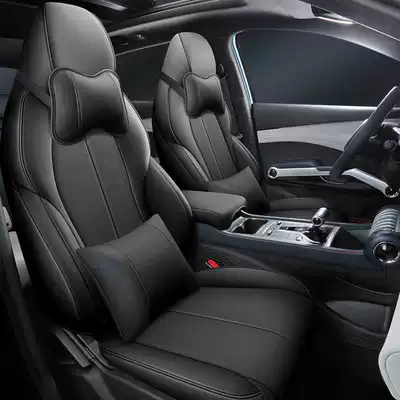Modelə uyğun (Original) oturacaq örtükləri Car Seat Cover Four - mysterious-black-deluxe-edition-note-the-model-year-rear-half-package