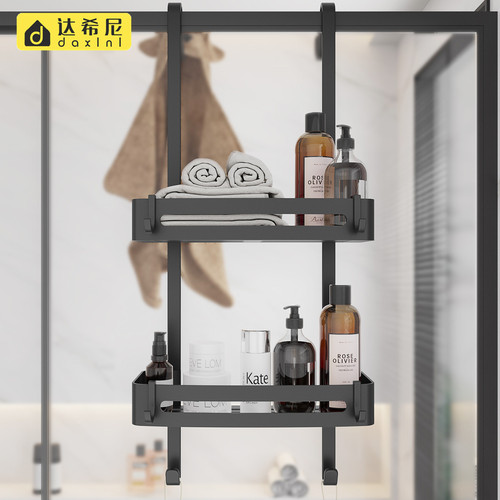 Storage rack hook space aluminum hook thickened aluminum alloy accessories single hook wiper hook triangle basket hook