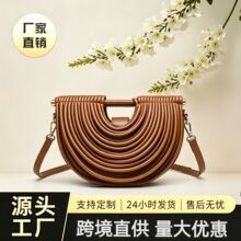 厂家新款跨境包包手提编织包单肩斜跨手拿包女小众高级感个性时尚