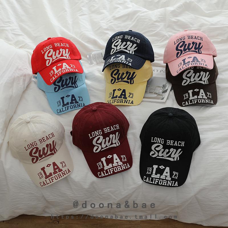 Koreanischer Stil, trendige Vintage-Street-Cap, Herren-Baseballkappe mit flachem Schirm, Damen-Baseballkappe im Hip-Hop-Stil, schwarze Entenschnabelkappe, koreanischer Stil, trendige Kappe_voghion.com
