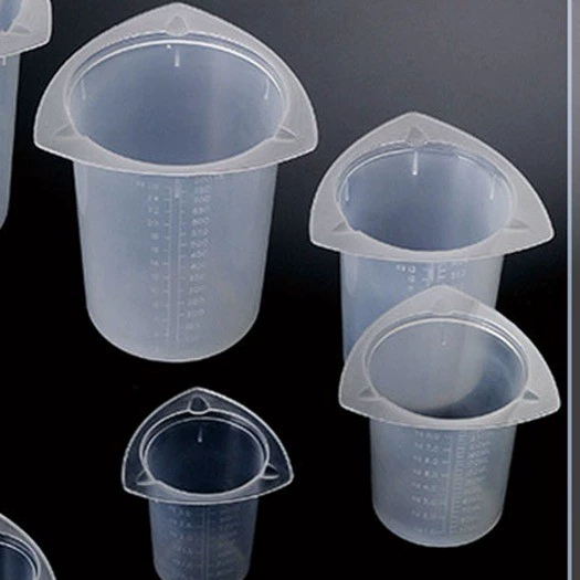 Barroke 1000ml треугольная мерная чашка треугольная канавка конструкция для облегчения многогранного сброса жидкости 93-1000