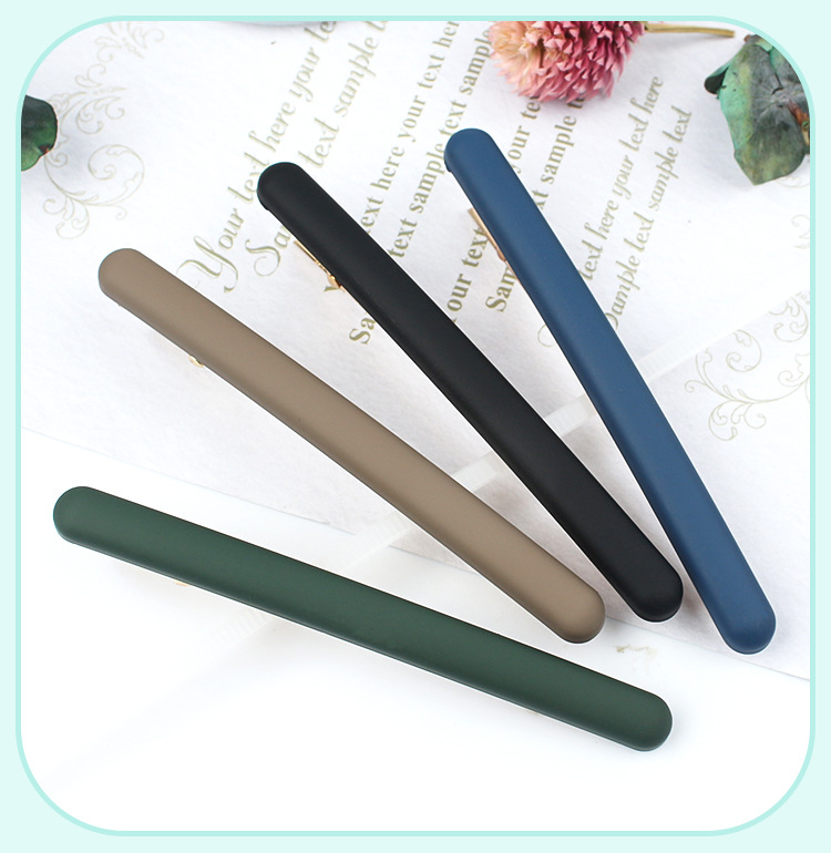 Simple Style Solid Color Pc Hair Clip 1 Piece display picture 2