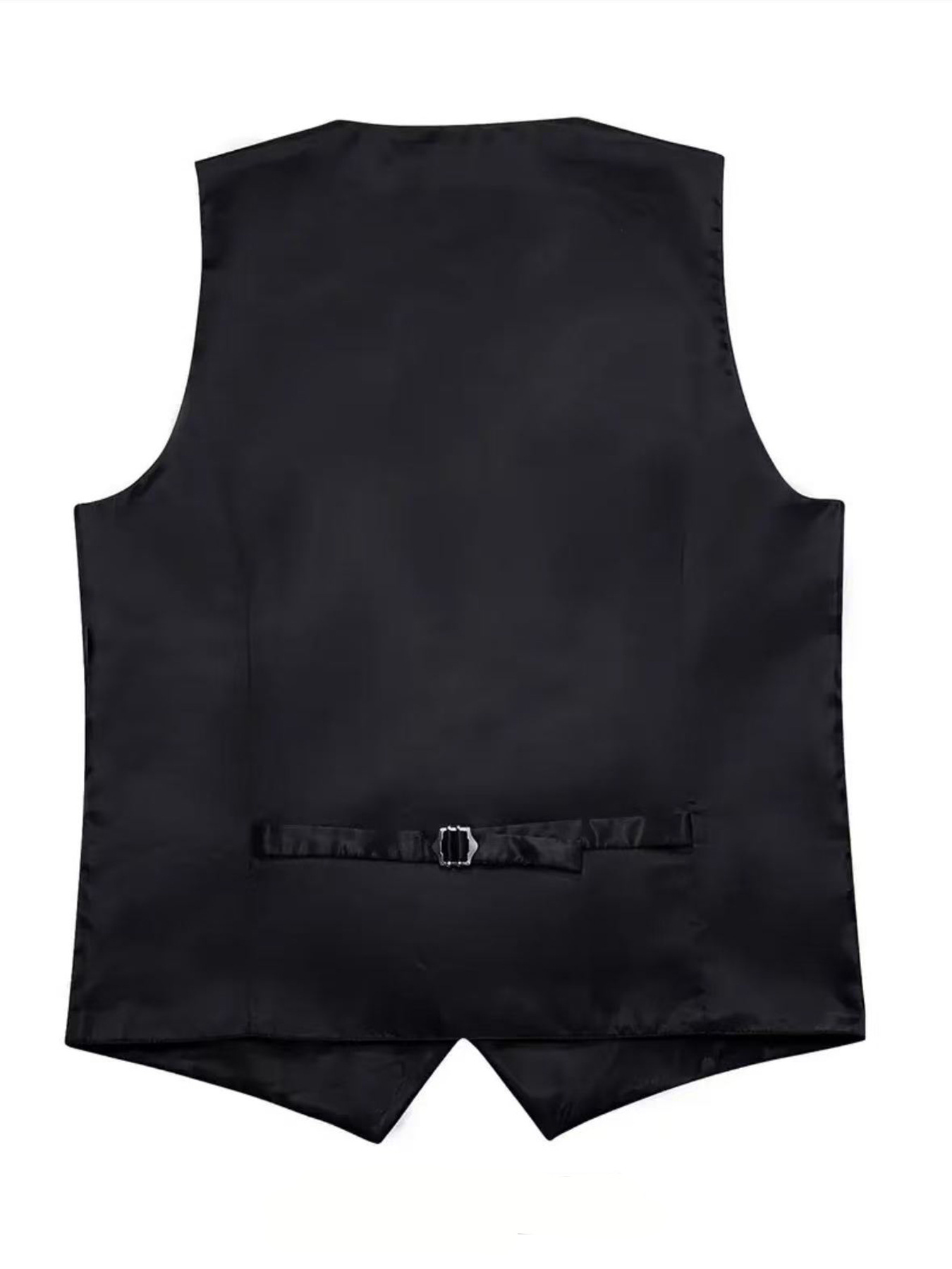 Herren Paisley Weste Set Mit Krawatte Einstecktuch Manschetten_voghion.com