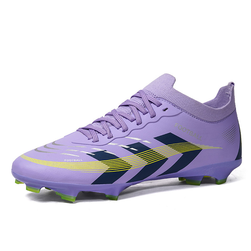 2025 zapatos de fútbol juveniles transfronterizos nuevos zapatos de entrenamiento de césped anti-deslizante anti-deslizante para hombres y mujeres