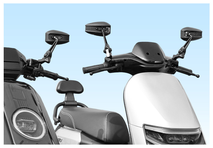 Aos4 Compatible with All Ninebot Series Rearview Mirrors, Electric Vehicle Front and Rear Mirrors, Niu N Series Reflectors, Rearview Mirrors