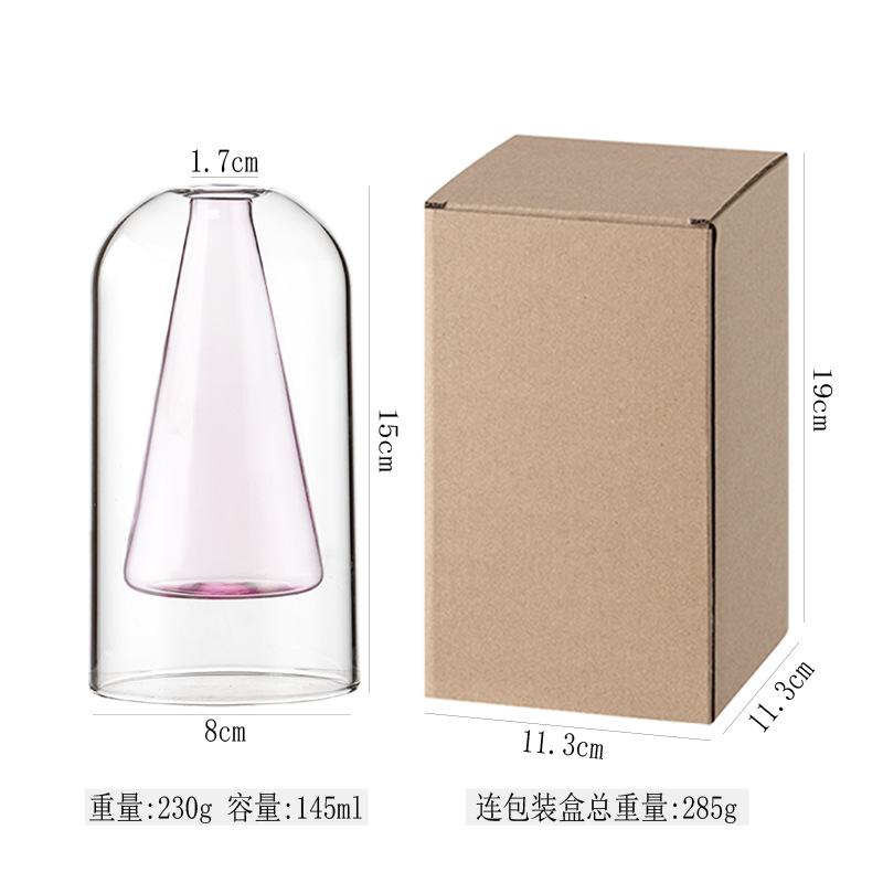 Botella de aromaterapia de vidrio, botella vacía transparente, accesorios sin llama, decoración del hogar, adornos, flores secas de ratán, fragancia, estilo ins, decoración del hogar