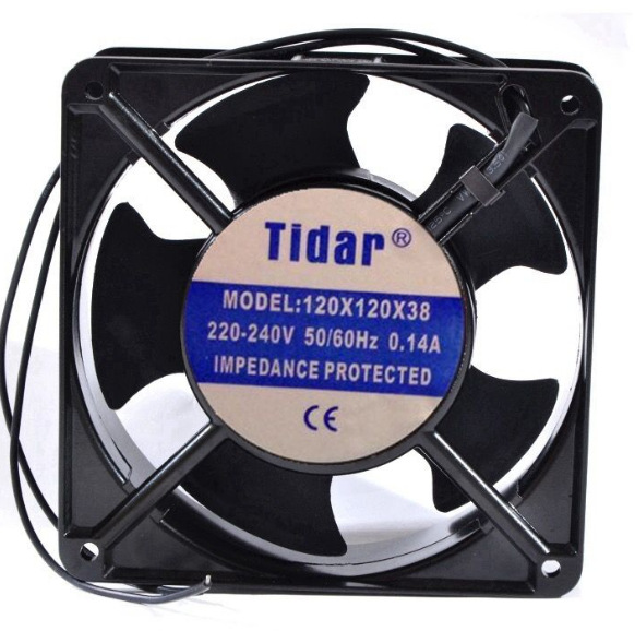 现货轴流风机 TidAr 120x120x38HSL 220V-240V 0.14A 散热 交流