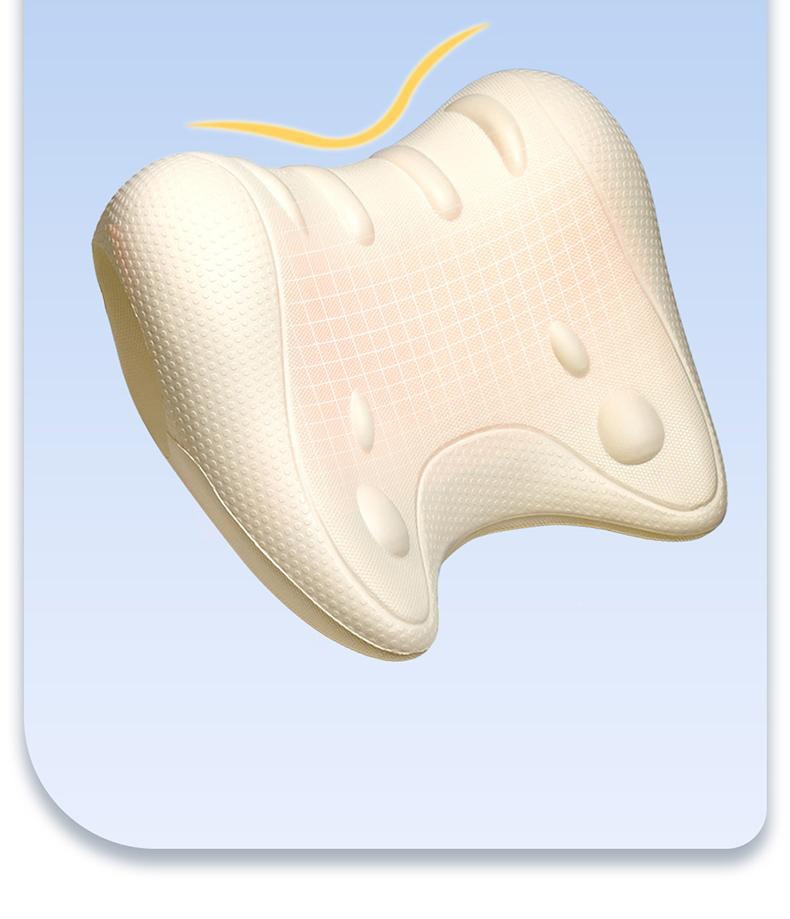 U-shaped cervical massage pillow, neck and shoulder stretching, posture correction