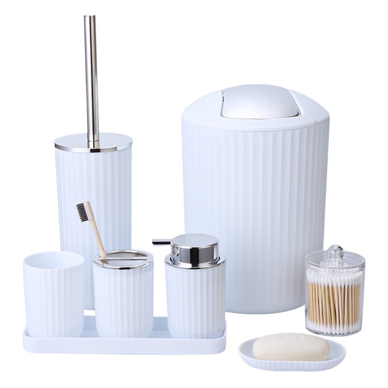 Nueva casa B & B Hotel baño washstand suministros decoración diente taza traje pareja enjuague bucal taza baño ocho conjuntos