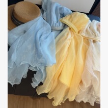 高级感气质网纱半身裙女夏季2026新款a字温柔百搭高腰显瘦纱裙子