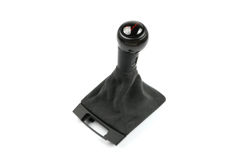 Suitable for Porsche GT4 gear shift knob, 718 Cayman, 911, Boxster, genuine leather, suede, carbon fiber gear shift cover