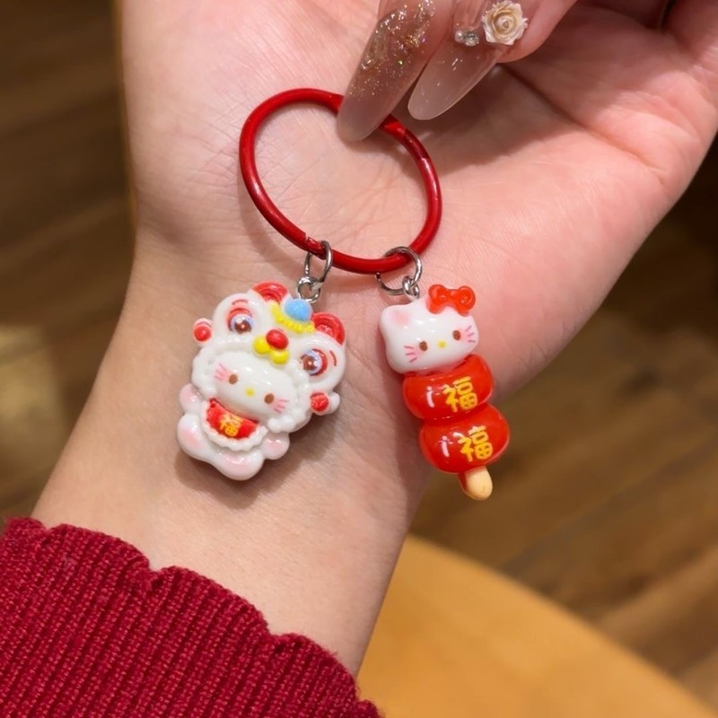 かわいいぬいぐるみ漫画 kt 猫ペンダントスクールバッグバッグペンダント人形人形キーホルダー多用途友人へのギフト|undefined