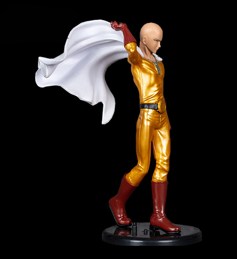 One Punch Man Saitama Figure Back View