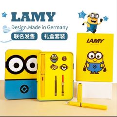 德国lamy凌美钢笔狩猎者小黄人联名礼盒卡通高颜值学生儿童笔杆