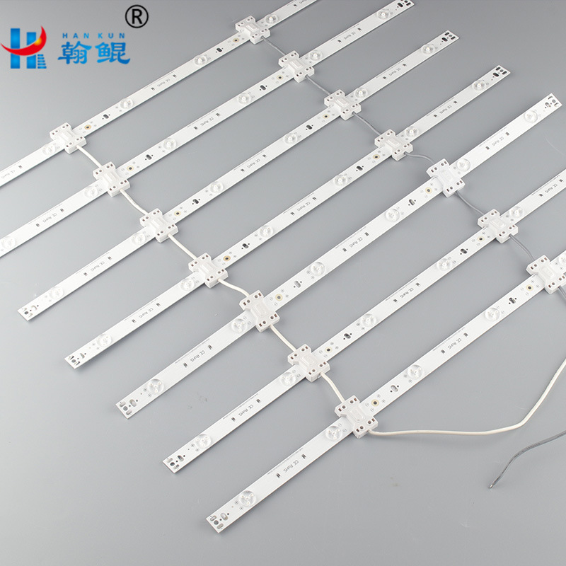 漫反射灯条24v透镜灯带网格背光灯软膜天花吊顶照明LED高显指56