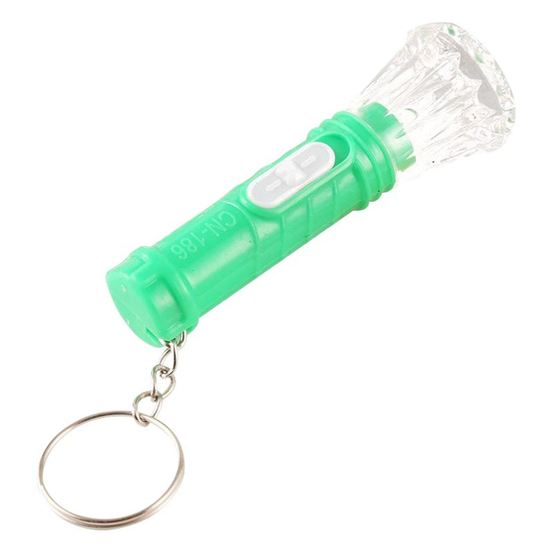 Для внешней торговли Алмазный фонарик брелок светодиодный светящийся фонарик ларек деятельность светящийся подарок