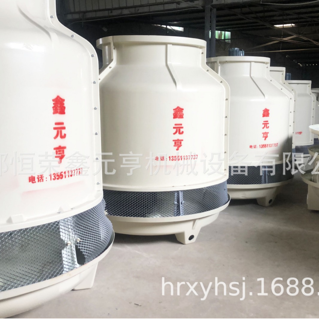 Cooling tower glass fiber reinforced plastic 80t counterflow Xinyuanheng cold water tower Sichuan Chengdu industrial cooling machine generation