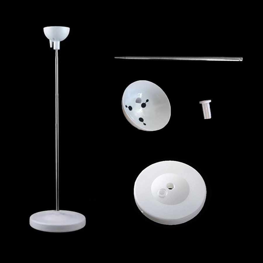 Wedding birthday party 2 meters telescopic pole balloon bowl holder honeycomb ball column road guide wedding decoration props