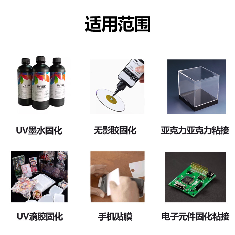 휴대용 UV 홍수 빛 옥외 조명 램프 인쇄 분무 UV 그늘없는 접착제 물 LED 경화 보라색 빛 램프
