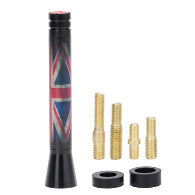 vehicle antenna Alloy Antenna Signal Receiver - retro-rice-flag