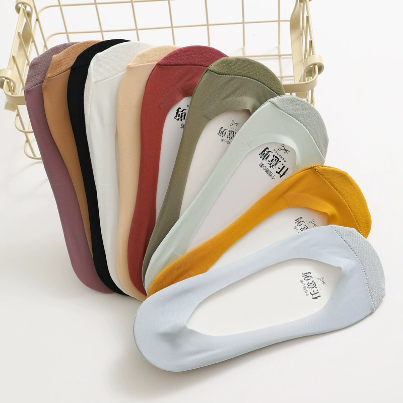 Tide, silk tights, summer thin non-slip invisible socks